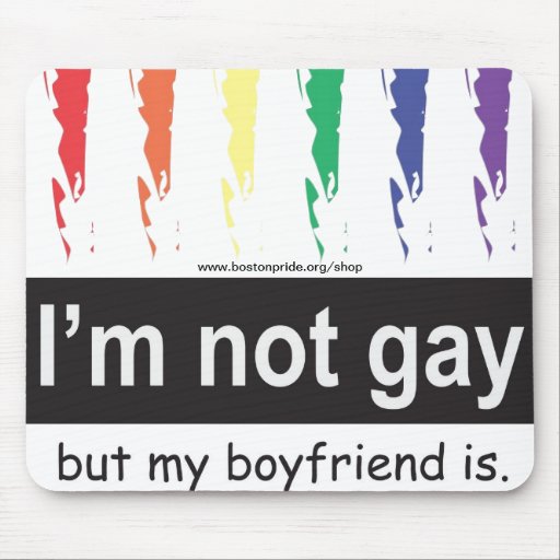 Gay Boyfriend Mousepad