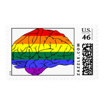 gay brain postage by LoveMale gay brain postage