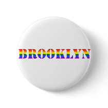 Gay Brooklyn button