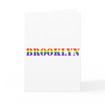 Gay Brooklyn greeting card