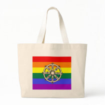 Gay Buddhist Pride bags by markthaler Gay Buddhist Pride bags