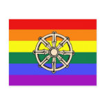 Gay Buddhist Pride Post Card