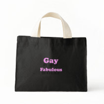 GAY BY BIRTH. FABULOUS BY CHOICE. TOTE BAGS