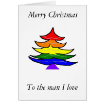 Gay Christmas card