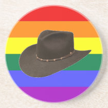 Gay Cowboy Pride Coaster