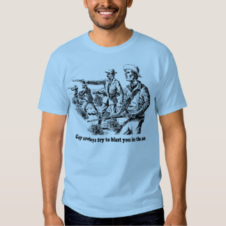 gay cowboys t shirt