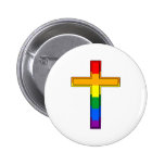 Gay Cross Buttons