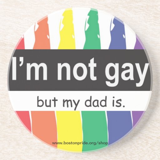 Gay Dad Coaster