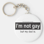 Gay Dad  Keychain