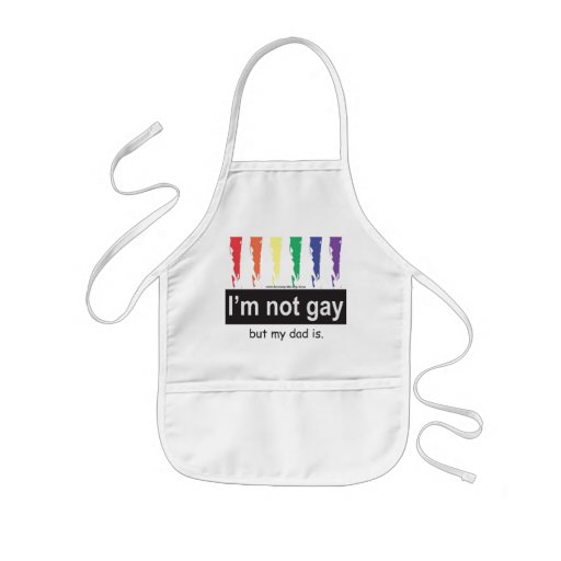 Gay Dad Kid's Apron
