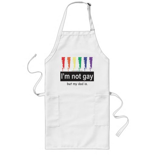 Gay Dad Long Apron
