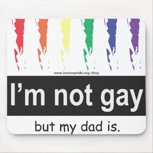 Gay Dad Mousepad