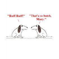 Gay Dog Cartoon #10 t-shirts