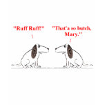 Gay Dog Cartoon #10 t-shirts