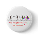 Gay Dog Cartoon #3 buttons