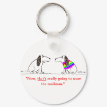 Gay Dog Cartoon #5 keychains by rubiconmedia Gay Dog Cartoon #5 keychains