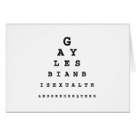 Gay Eye Chart cards