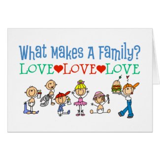 Gay Families card