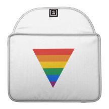 GAY FLAG TRIANGLE SLEEVES FOR MacBook PRO
