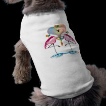 Gay Flamingos Pet Apparel pet clothing