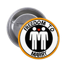 Gay Freedom To Marry Buttons