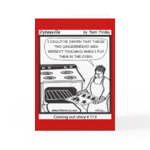 Gay gingerbread Men cards by Dykesville Gay gingerbread Men cards