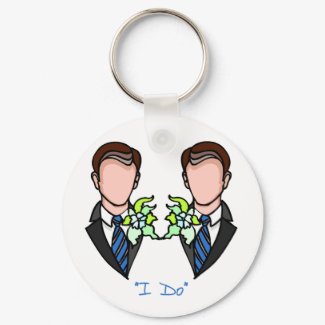 Gay Groom keychain