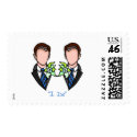 Gay Groom Stamps stamp