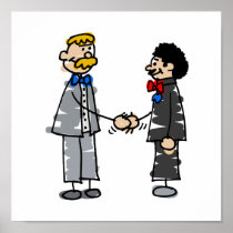 Gay Grooms Marry Posters