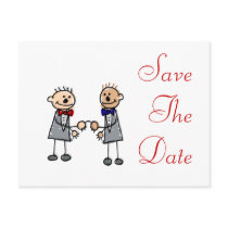 Gay Grooms Post Card