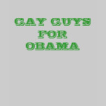 GAY GUYS FOR OBAMA T SHIRT