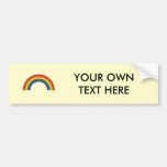 Gay Humor rainbow pride true Bumper Stickers