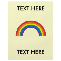 Gay Humor rainbow pride true Custom Flyer