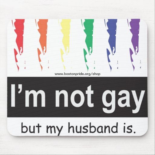Gay Husband Mousepad