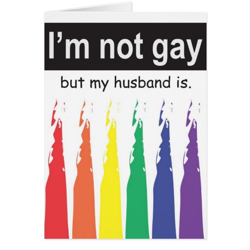 Gay Husband Notecard