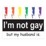 Gay Husband Postcard