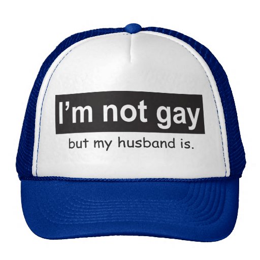 Gay Husband Trucker Mesh Hats