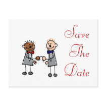 Gay Interracial Couple Post Cards