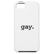 gay. iPhone 5 case