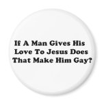 Gay Jesus Magnet
