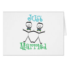 Gay Just Married Card