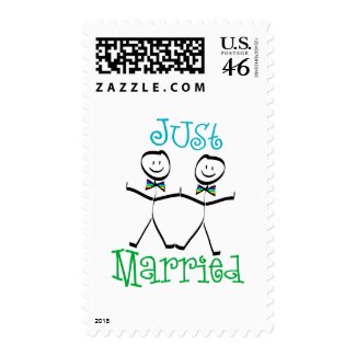 Gay wedding stamps