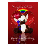 Gay / Lesbian Partner Valentine's Day Card - Cute