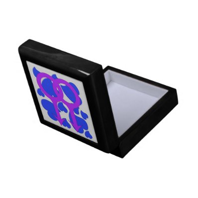 Gay Male Marriage Hearts Keepsake Boxes