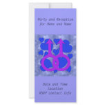 Gay Male Marriage Hearts Rack Cards