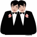 Gay Marriage Cake Topper photosculpture