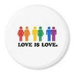 GAY MARRIAGE FLAG magnets