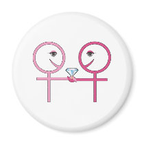 Gay Marriage magnets by RW_Gay Gay Marriage magnets