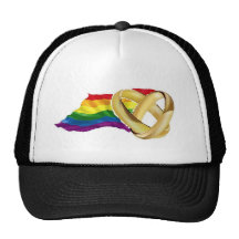 Gay Marriage Mesh Hats