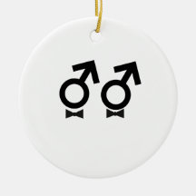 Gay Marriage T-shirt Christmas Ornaments